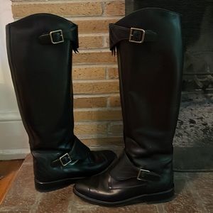 Chanel 2012 riding boots comes with channel dust bags